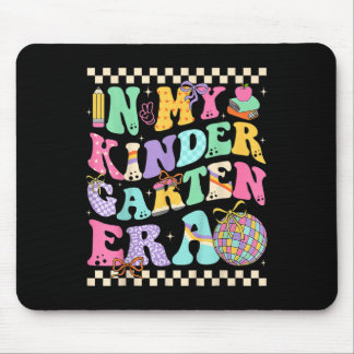 In Mijn Kleutertijd Tijdperk Schattige Leraar Kind Muismat