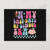 In mijn laatste dagen van de schooltijd leraar lev briefkaart (Voorkant)