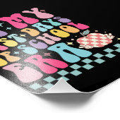 In mijn laatste dagen van de schooltijd leraar lev foto afdruk (Hoek)