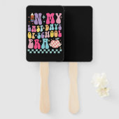 In mijn laatste dagen van de schooltijd leraar lev handwaaier (Voorkant en achterkant)