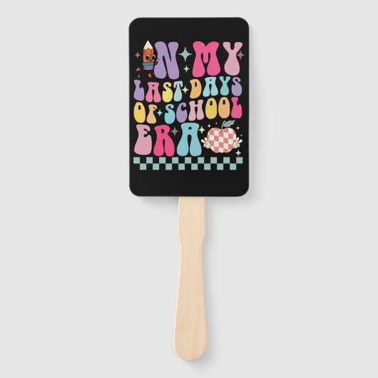 In mijn laatste dagen van de schooltijd leraar lev handwaaier (Voorkant)