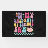 In mijn laatste dagen van de schooltijd leraar lev spandoek (Horizontaal)