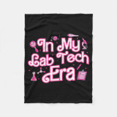 In mijn lab Tech Era medisch laboratorium Fleece Deken (Voorkant)