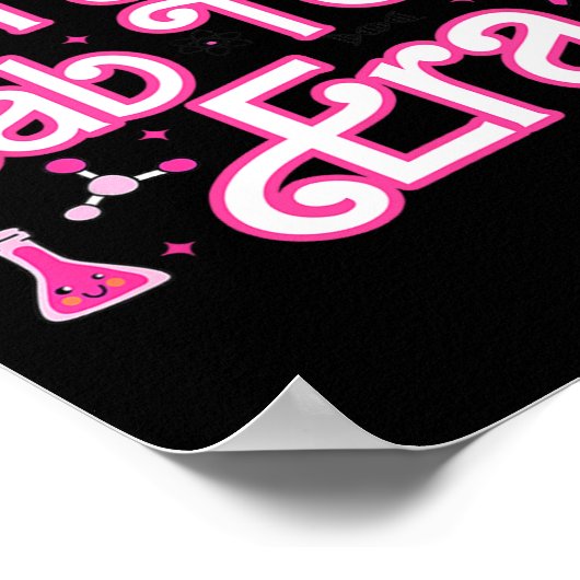 In mijn lab Tech Era medisch laboratorium Poster (Hoek)