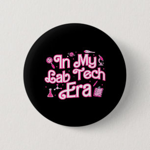 In mijn lab Tech Era medisch laboratorium Ronde Button 5,7 Cm