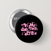 In mijn lab Tech Era medisch laboratorium Ronde Button 5,7 Cm (Voorkant /achterkant)