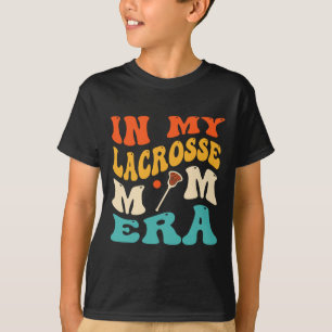In mijn Lacrosse Mom Era Grappig Mama Lacrosse Ret T-shirt