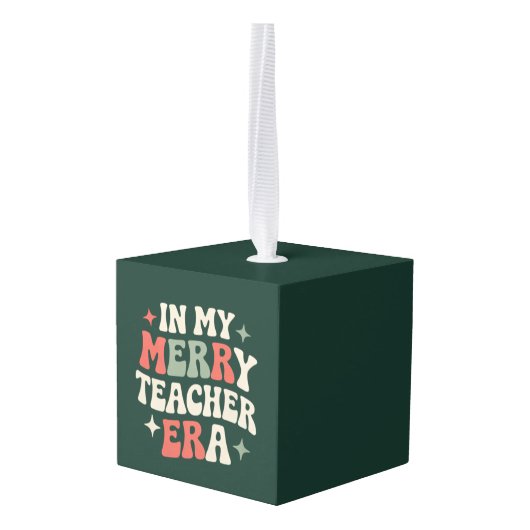 In mijn leerkracht tijdperk kleuter leven geschenk decoratie (Achter hoekig)