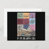 In mijn leestijdperk boekenliefhebber briefkaart (Voorkant / Achterkant)