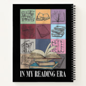 In mijn leestijdperk boekenliefhebber notitieboek (Achterkant)