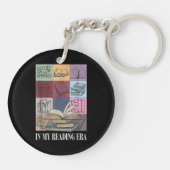 In mijn leestijdperk boekenliefhebber sleutelhanger (Achterkant)