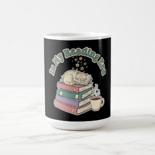 In Mijn Leestijdperk Knuffelige Kat Cozy Boekliefh Magische Mok