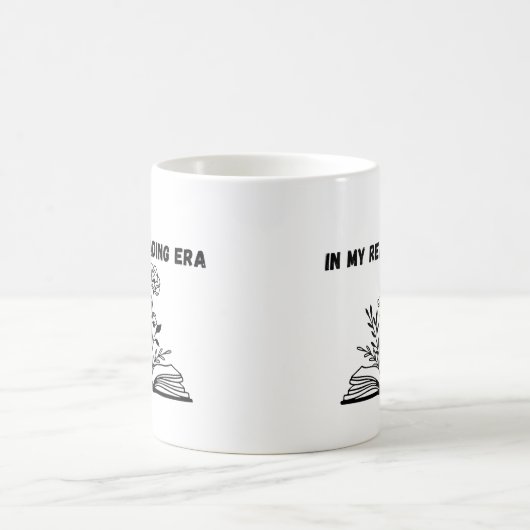 In mijn leestijdperk koffiemok (Center)