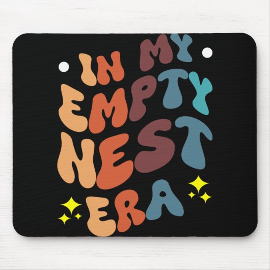 In mijn lege-nestfase muismat (Voorkant)