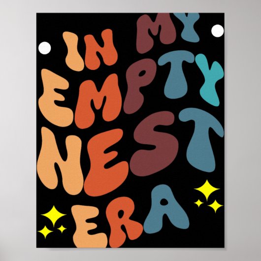 In mijn lege-nestijdperk poster (Voorkant)