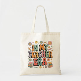 In Mijn Leraar Tijdperk - Groovy 70's Retro Tote Bag