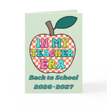 In Mijn Leraarstijd Retro Appel Terug Naar School