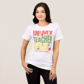 In Mijn Leraarstijd Tri-Blend Shirt (Voorkant volledig)