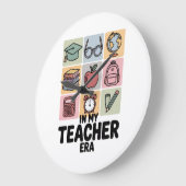 In mijn lerarentijd kleuterschool lerarenleven grote klok (Hoek)