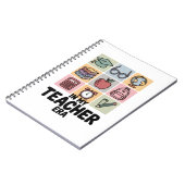 In mijn lerarentijd kleuterschool lerarenleven notitieboek (Linkerzijde)