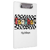 In mijn lerarentijd retro docent klembord (Rechts)