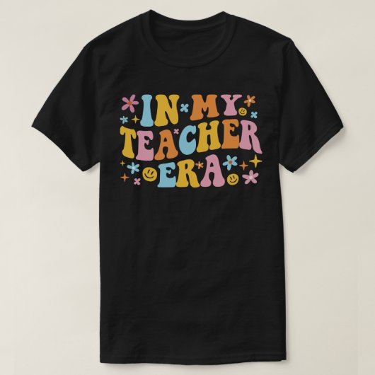 In mijn lerarentijdperk ben ik t-shirt (Design voorkant)