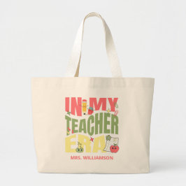 In mijn lerarentijdperk grote tote bag