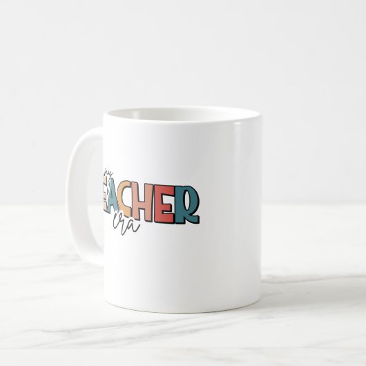 In mijn lerarentijdperk mok cadeau voor docent (Voorkant links)