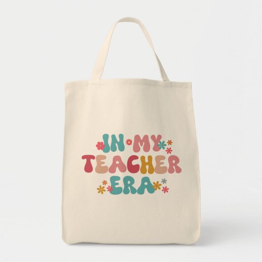In mijn lerarentijdperk tote bag (Voorkant)
