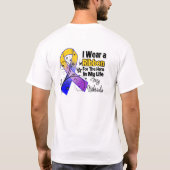 In mijn leven als bladerkanker t-shirt (Achterkant)