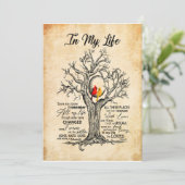 In mijn leven |Ik herinner me al mijn hele leven Kaart (Staand voorkant)