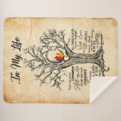 In mijn leven |Ik herinner me al mijn hele leven Sherpa Deken (Voorkant (horizontaal))