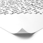 In mijn levensmuur staat een Lyric Heart Print (Hoek)