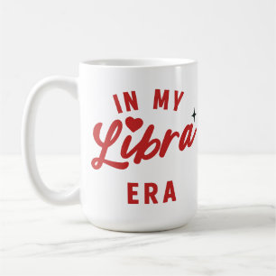 in mijn Libra-tijdperk mok, Libra verjaardagscadea Koffiemok