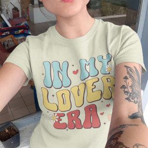 In Mijn Liefhebber Tijdperk Retro Valentijnsdag T-shirt