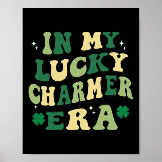 In mijn Lucky Charmer Era St. Patrick's Day Boys K Poster (Voorkant)