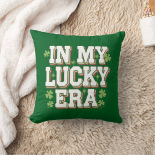In mijn Lucky Era St. Patrick's Day Familie Cadeau Kussen