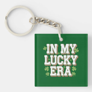 In mijn Lucky Era St. Patrick's Day Familie Cadeau Sleutelhanger