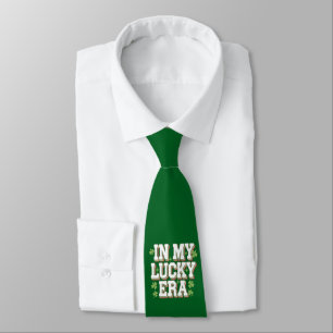 In mijn Lucky Era St. Patrick's Day Familie Cadeau Stropdas