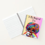 In mijn magische tijdperk - Schattige roze Notitieboek (Binnen)