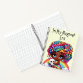 In mijn magische tijdperk - Schattigee gele Chibi Notitieboek (Binnen)