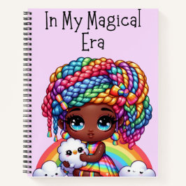 In mijn magische tijdperk - Schattigee Paarse Notitieboek