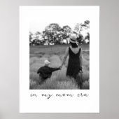 In mijn mama tijdperk gepersonaliseerde familie po poster (Voorkant)