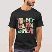 In mijn mama tijdperk lover groovy retro mam t-shirt (Voorkant)