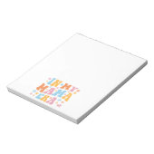 In mijn mama-tijdperk notitieblok (Linkerzijde)
