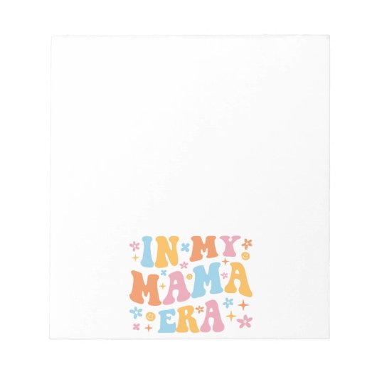 In mijn mama-tijdperk notitieblok (Voorkant)