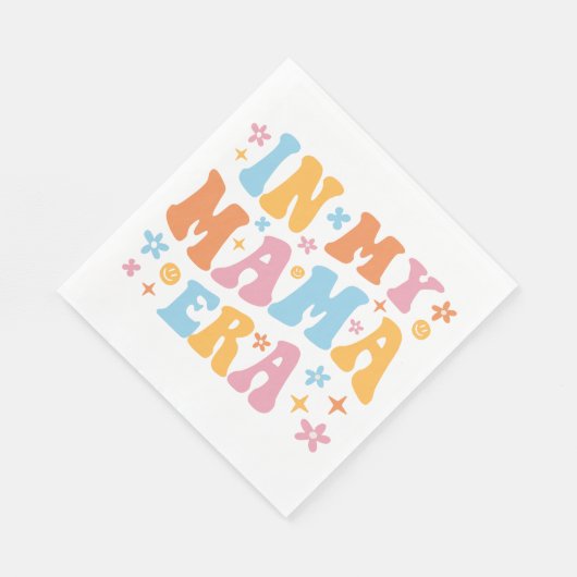 In mijn mama-tijdperk servet (Hoek)