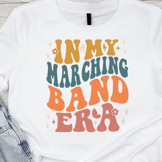 In Mijn Marching Band Era Retro Vibes Tshirt