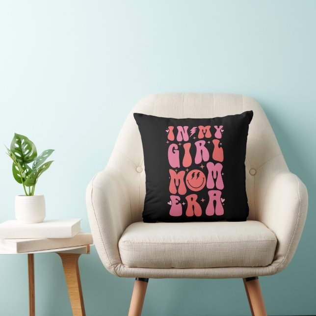 In Mijn Meisje Moeder Tijdperk Retro Groovy Moeder Kussen (Stoel)