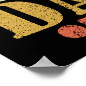 In mijn meisje pap era  Vaderdag grappig Poster (Hoek)